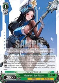 Maiden: Ice Rose - GODDESS OF VICTORY: NIKKE Vol.2 - Weiss Schwarz card