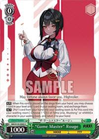 "Game Master" Rouge - GODDESS OF VICTORY: NIKKE Vol.2 - Weiss Schwarz card
