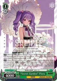 "Secret Garden" Flora - GODDESS OF VICTORY: NIKKE Vol.2 - Weiss Schwarz card