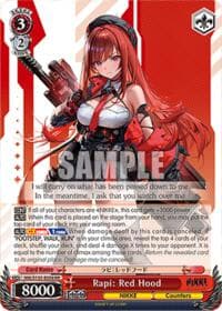Rapi: Red Hood - GODDESS OF VICTORY: NIKKE Vol.2 - Weiss Schwarz card