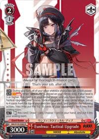Eunhwa: Tactical Upgrade - GODDESS OF VICTORY: NIKKE Vol.2 - Weiss Schwarz card