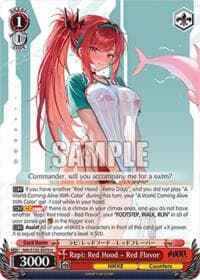 Rapi: Red Hood - Red Flavor - GODDESS OF VICTORY: NIKKE Vol.2 - Weiss Schwarz card