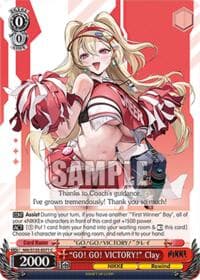 "GO! GO! VICTORY!" Clay - GODDESS OF VICTORY: NIKKE Vol.2 - Weiss Schwarz card