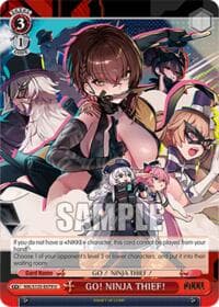 GO! NINJA THIEF! - GODDESS OF VICTORY: NIKKE Vol.2 - Weiss Schwarz card