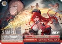 FOOTSTEP, WALK, RUN - GODDESS OF VICTORY: NIKKE Vol.2 - Weiss Schwarz card