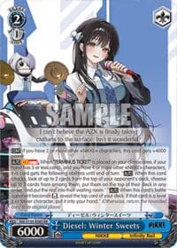 Diesel: Winter Sweets - GODDESS OF VICTORY: NIKKE Vol.2 - Weiss Schwarz card