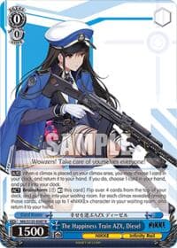 The Happiness Train AZX, Diesel - GODDESS OF VICTORY: NIKKE Vol.2 - Weiss Schwarz card