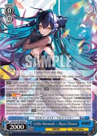 Little Mermaid - Abyss Flower - GODDESS OF VICTORY: NIKKE Vol.2 - Weiss Schwarz card