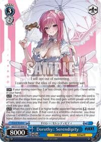 Dorothy: Serendipity - GODDESS OF VICTORY: NIKKE Vol.2 - Weiss Schwarz card