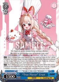 "True Flavor" Crust - GODDESS OF VICTORY: NIKKE Vol.2 - Weiss Schwarz card