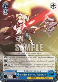 Golden Barrier, Rapunzel - GODDESS OF VICTORY: NIKKE Vol.2 - Weiss Schwarz card