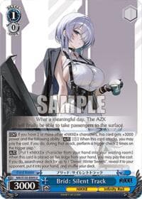 Brid: Silent Track - GODDESS OF VICTORY: NIKKE Vol.2 - Weiss Schwarz card