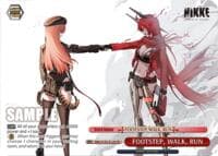 FOOTSTEP, WALK, RUN (PR) - GODDESS OF VICTORY: NIKKE Vol.2 - Weiss Schwarz card