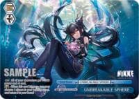 UNBREAKABLE SPHERE (PR) - GODDESS OF VICTORY: NIKKE Vol.2 - Weiss Schwarz card