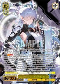 "Asceticism" Nayuta (PR) - GODDESS OF VICTORY: NIKKE Vol.2 - Weiss Schwarz card