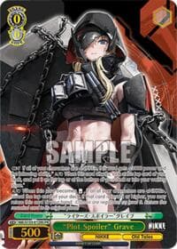 "Plot Spoiler" Grave (PR) - GODDESS OF VICTORY: NIKKE Vol.2 - Weiss Schwarz card