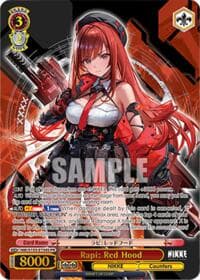 Rapi: Red Hood (PR) - GODDESS OF VICTORY: NIKKE Vol.2 - Weiss Schwarz card