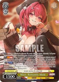 Mast: Romantic Maid (SR) - GODDESS OF VICTORY: NIKKE Vol.2 - Weiss Schwarz card