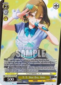 T. T. Star Era, Anis (SR) - GODDESS OF VICTORY: NIKKE Vol.2 - Weiss Schwarz card