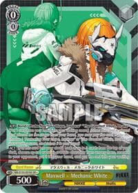 Maxwell - Mechanic White (SR) - GODDESS OF VICTORY: NIKKE Vol.2 - Weiss Schwarz card