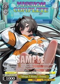 "Mega T.Rony" Trony (SR) - GODDESS OF VICTORY: NIKKE Vol.2 - Weiss Schwarz card