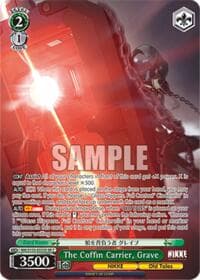 The Coffin Carrier, Grave (SR) - GODDESS OF VICTORY: NIKKE Vol.2 - Weiss Schwarz card