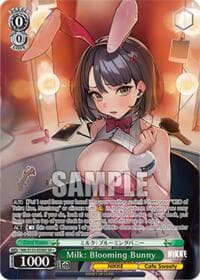 Milk: Blooming Bunny (SR) - GODDESS OF VICTORY: NIKKE Vol.2 - Weiss Schwarz card
