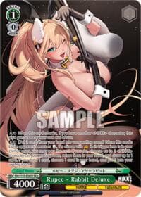 Rupee - Rabbit Deluxe (SR) - GODDESS OF VICTORY: NIKKE Vol.2 - Weiss Schwarz card