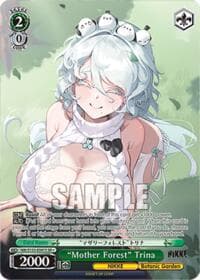 "Mother Forest" Trina (SR) - GODDESS OF VICTORY: NIKKE Vol.2 - Weiss Schwarz card