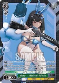 Mary - Medical Rabbit (SR) - GODDESS OF VICTORY: NIKKE Vol.2 - Weiss Schwarz card