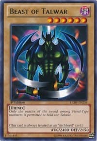 Beast of Talwar - Legendary Collection 4: Joey's World - YuGiOh card