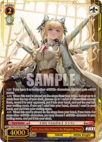 Noble King Who Protects the Kingdom, Crown (SR) - GODDESS OF VICTORY: NIKKE Vol.2 - Weiss Schwarz card