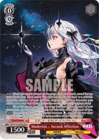 Modernia - Second Affection (SR) - GODDESS OF VICTORY: NIKKE Vol.2 - Weiss Schwarz card