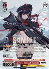 Eunhwa: Tactical Upgrade (SR) - GODDESS OF VICTORY: NIKKE Vol.2 - Weiss Schwarz card