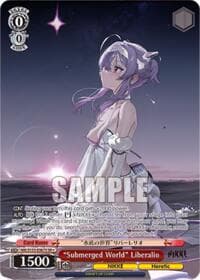"Submerged World" Liberalio (SR) - GODDESS OF VICTORY: NIKKE Vol.2 - Weiss Schwarz card