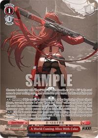 A World Coming Alive With Color (SR) - GODDESS OF VICTORY: NIKKE Vol.2 - Weiss Schwarz card