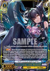 "Siren's Song" Little Mermaid (SR) - GODDESS OF VICTORY: NIKKE Vol.2 - Weiss Schwarz card