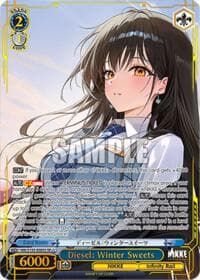 Diesel: Winter Sweets (SR) - GODDESS OF VICTORY: NIKKE Vol.2 - Weiss Schwarz card