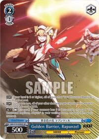 Golden Barrier, Rapunzel (SR) - GODDESS OF VICTORY: NIKKE Vol.2 - Weiss Schwarz card