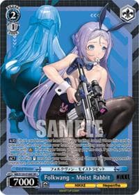 Folkwang - Moist Rabbit (SR) - GODDESS OF VICTORY: NIKKE Vol.2 - Weiss Schwarz card