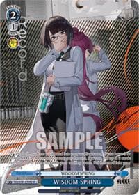 WISDOM SPRING (SR) - GODDESS OF VICTORY: NIKKE Vol.2 - Weiss Schwarz card