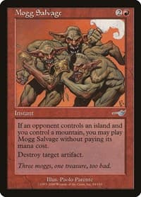 Mogg Salvage - Nemesis - Magic: The Gathering card