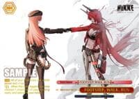 FOOTSTEP, WALK, RUN (PR) (Foil) - GODDESS OF VICTORY: NIKKE Vol.2 - Weiss Schwarz card