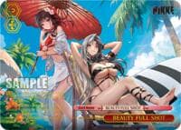 BEAUTY FULL SHOT (PR) (Foil) - GODDESS OF VICTORY: NIKKE Vol.2 - Weiss Schwarz card