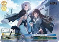 TERMINUS TICKET (PR) (Foil) - GODDESS OF VICTORY: NIKKE Vol.2 - Weiss Schwarz card