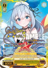 Anchor: Innocent Maid (SP) - GODDESS OF VICTORY: NIKKE Vol.2 - Weiss Schwarz card