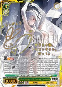 "Glass Slippers. Full Contact" Cinderella (SP) - GODDESS OF VICTORY: NIKKE Vol.2 - Weiss Schwarz card
