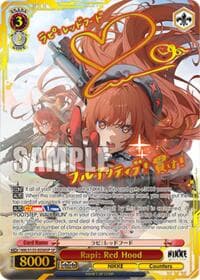 Rapi: Red Hood (SP) - GODDESS OF VICTORY: NIKKE Vol.2 - Weiss Schwarz card