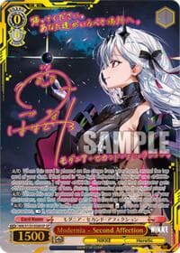 Modernia - Second Affection (SP) - GODDESS OF VICTORY: NIKKE Vol.2 - Weiss Schwarz card