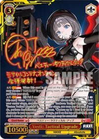 Vesti: Tactical Upgrade (SP) - GODDESS OF VICTORY: NIKKE Vol.2 - Weiss Schwarz card